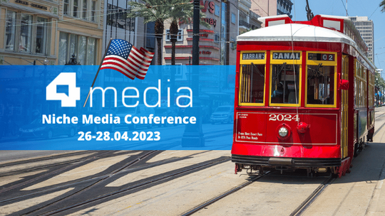 April 26-28: 4media at the Niche Media Conference 2023