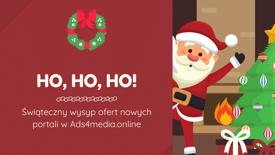 ¡Ho, Ho, Ho! Consigue enlaces de los portales nuevos antes de Navidad en Ads4media