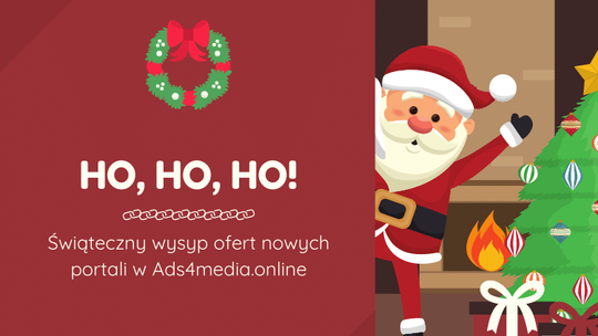 Ho, Ho, Ho! Grab fresh links from new portals before Christmas in Ads4media