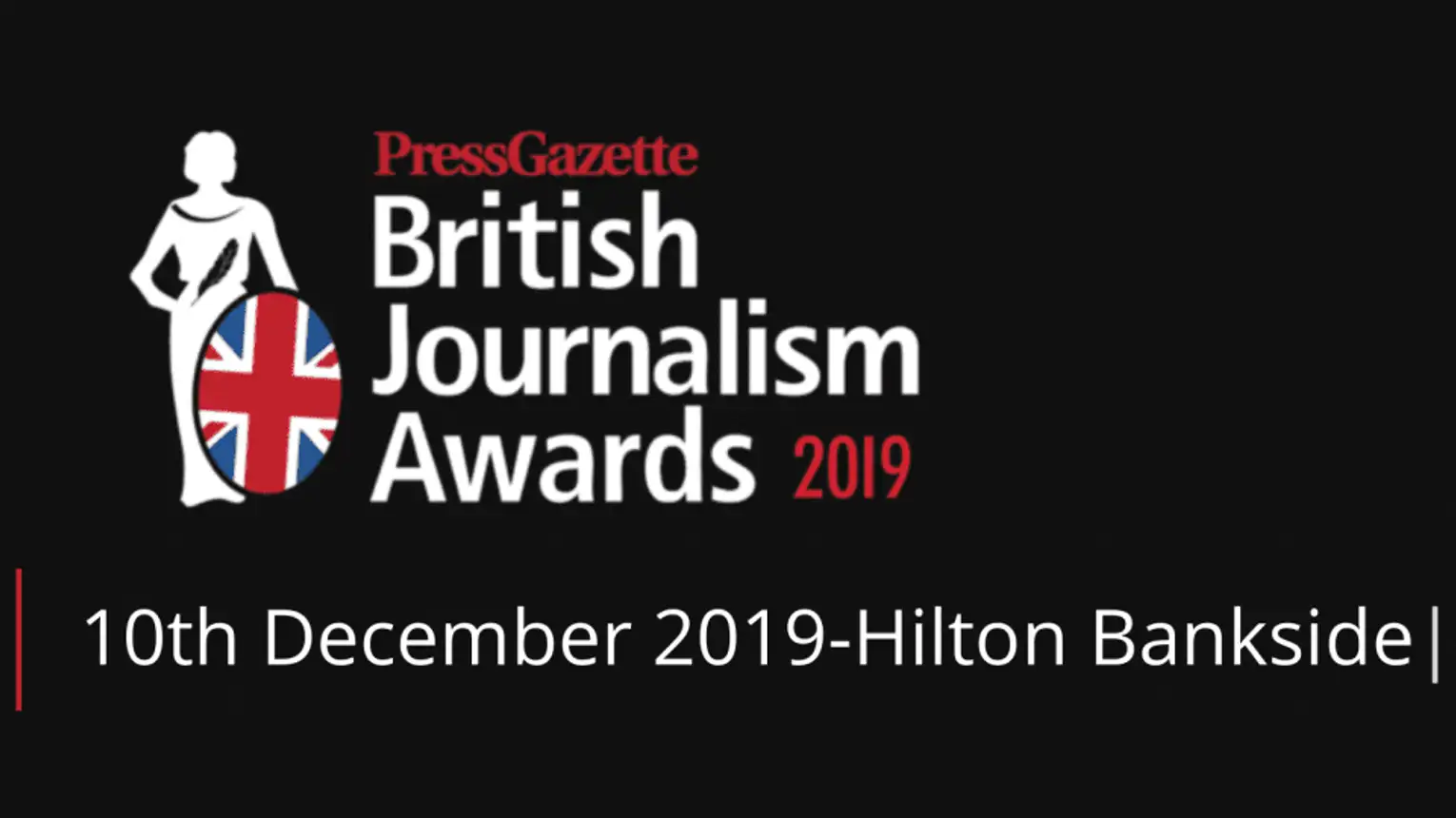 The British Journalism Awards 2019