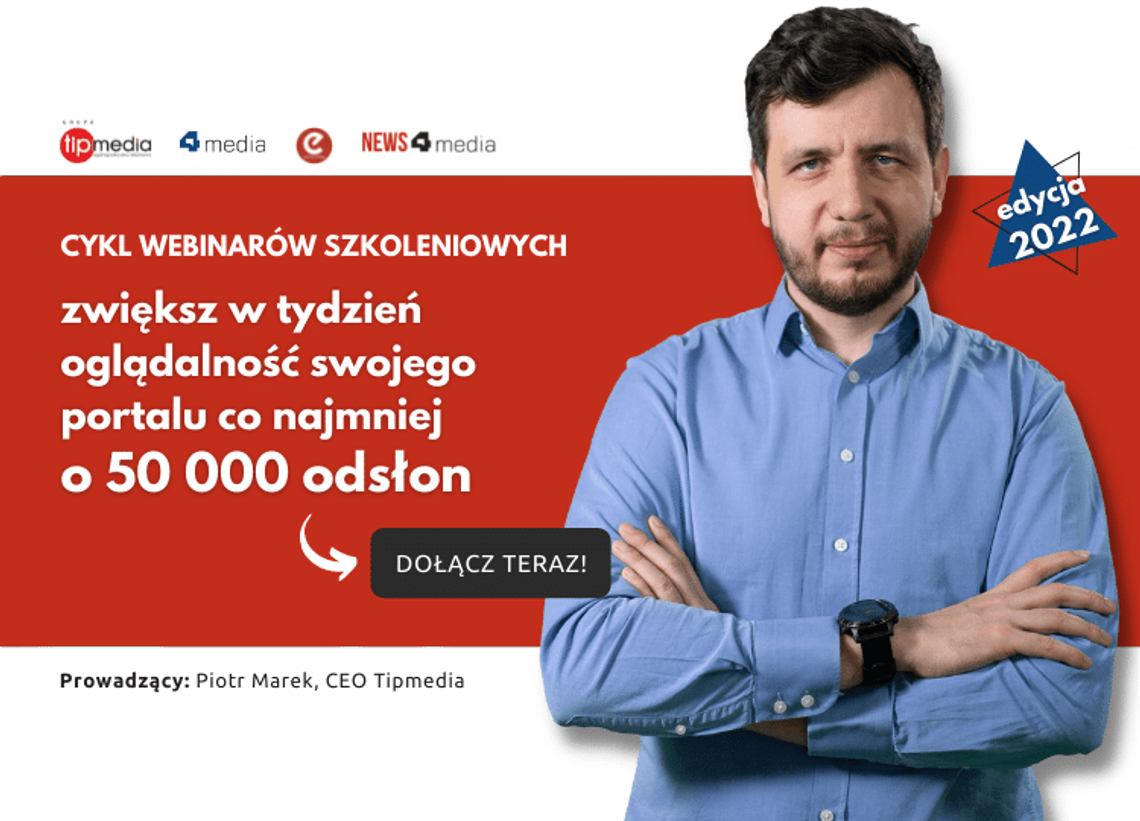 50 000 odsłon w tydzień. Cykl webinarów dla wydawców