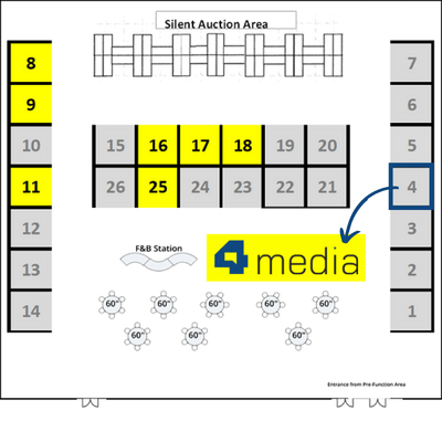 Texas Press Association Convention & Trade Show 2022 4media stand