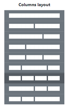 Widget Layout Columns