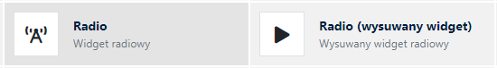 widget radiowy CMS 4media