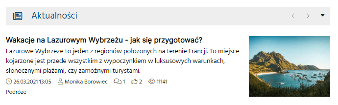 położenie tekstu wobec zdjęcia Obok zdjęcia, po lewej stronie