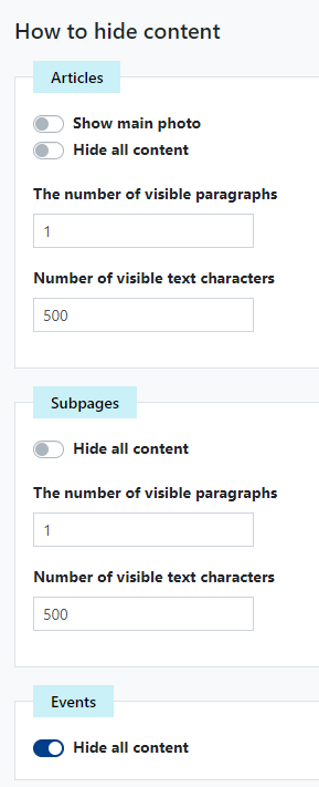 Editing the Paywall Content Hiding Method