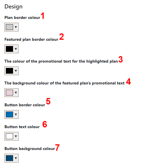 Editing the Paywall Subscription Plans Subpage