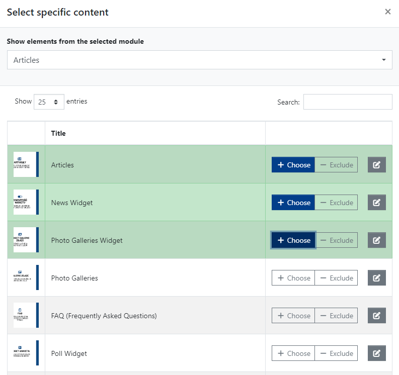 Select Specific Content to Include in the Paywall Subscription Plan